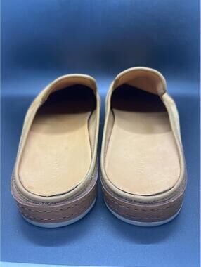 Brown Suede Vince Slides Size 7